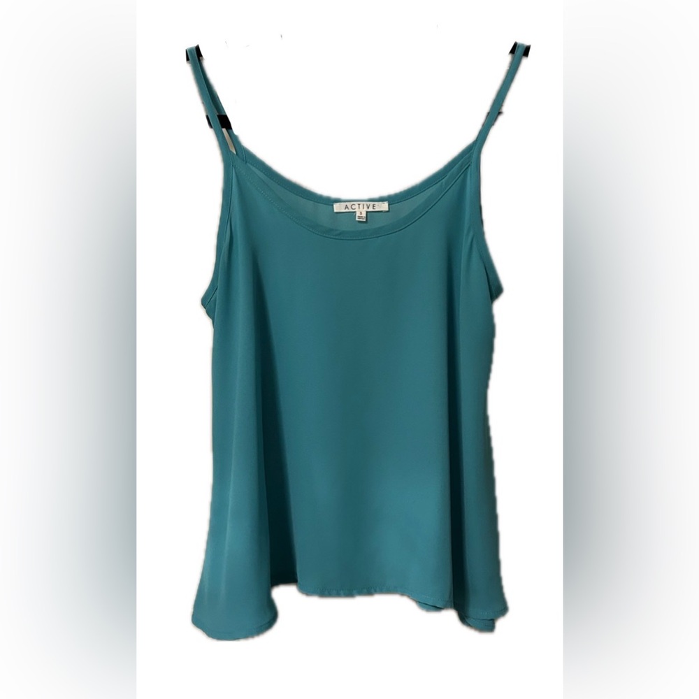 Active Teal Strap Tank. Size Small.